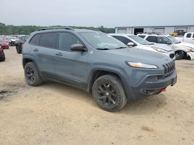 1C4PJMBS8EW159287 - 2014 JEEP CHEROKEE TRAILHAWK GRAY photo 4
