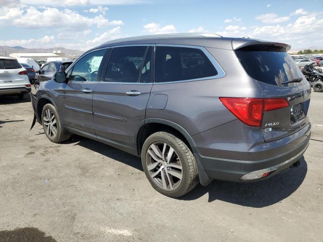 5FNYF6H06GB067819 - 2016 HONDA PILOT ELITE GRAY photo 2