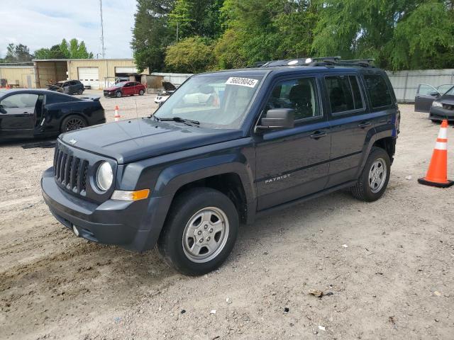 1C4NJRBB6GD520440 - 2016 JEEP PATRIOT SPORT BLACK photo 1