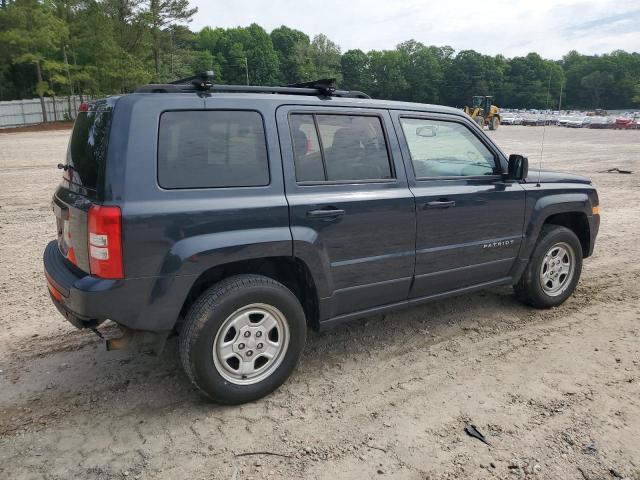 1C4NJRBB6GD520440 - 2016 JEEP PATRIOT SPORT BLACK photo 3