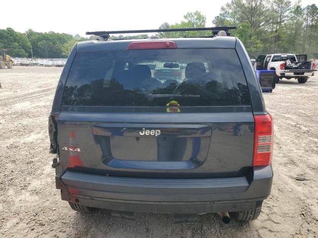 1C4NJRBB6GD520440 - 2016 JEEP PATRIOT SPORT BLACK photo 6