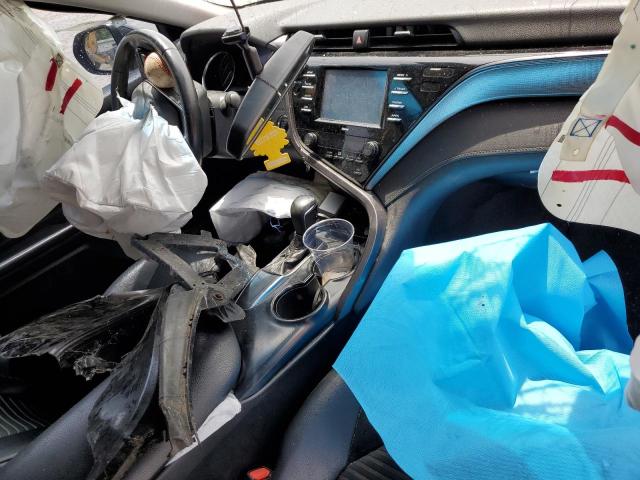 4T1M11AK0LU875351 - 2020 TOYOTA CAMRY SE BLACK photo 8