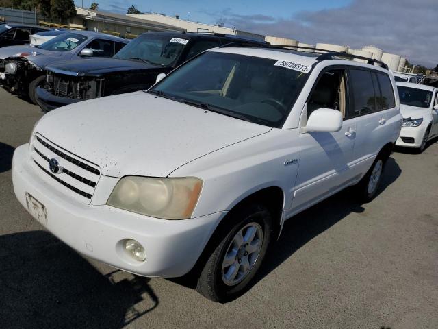 JTEGF21A730090845 - 2003 TOYOTA HIGHLANDER LIMITED WHITE photo 1