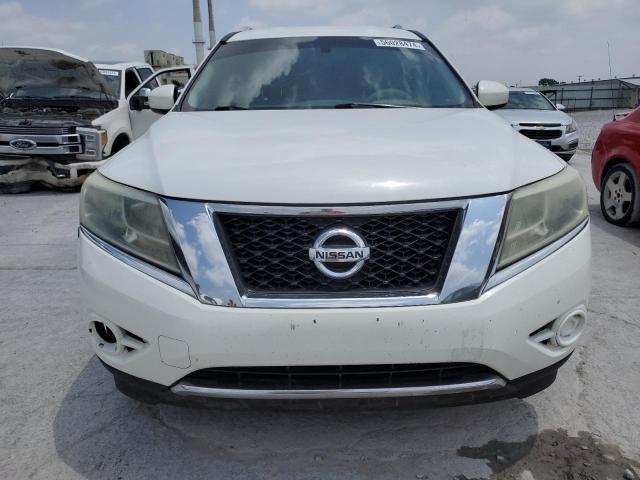 5N1AR2MN0DC647705 - 2013 NISSAN PATHFINDER S WHITE photo 5