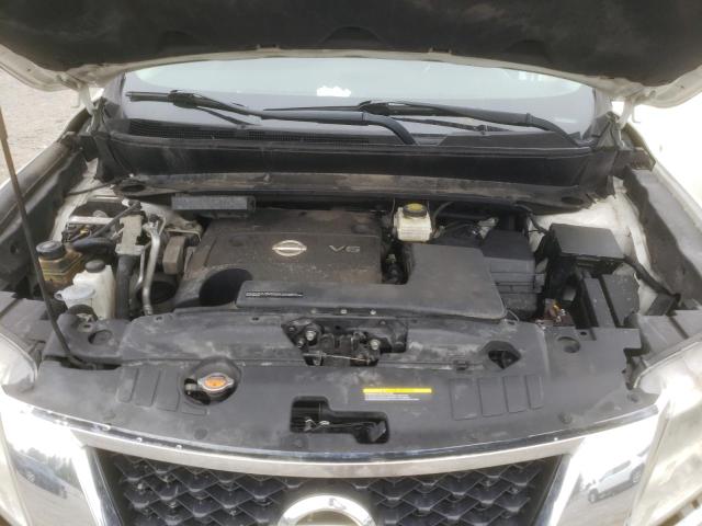 5N1AR2MN6EC645751 - 2014 NISSAN PATHFINDER S WHITE photo 12