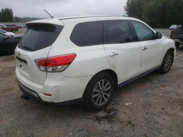 5N1AR2MN6EC645751 - 2014 NISSAN PATHFINDER S WHITE photo 3