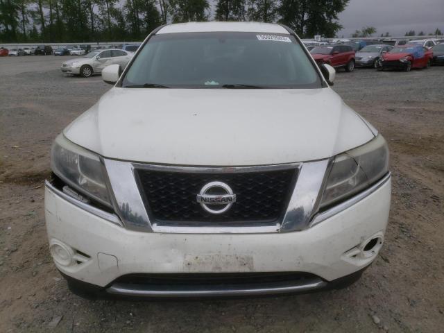 5N1AR2MN6EC645751 - 2014 NISSAN PATHFINDER S WHITE photo 5