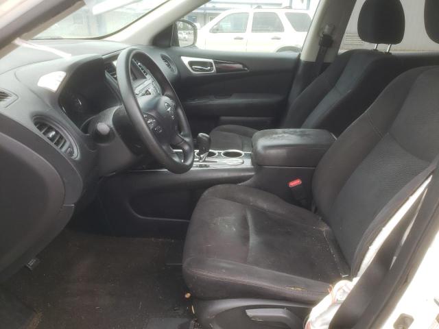 5N1AR2MN6EC645751 - 2014 NISSAN PATHFINDER S WHITE photo 7