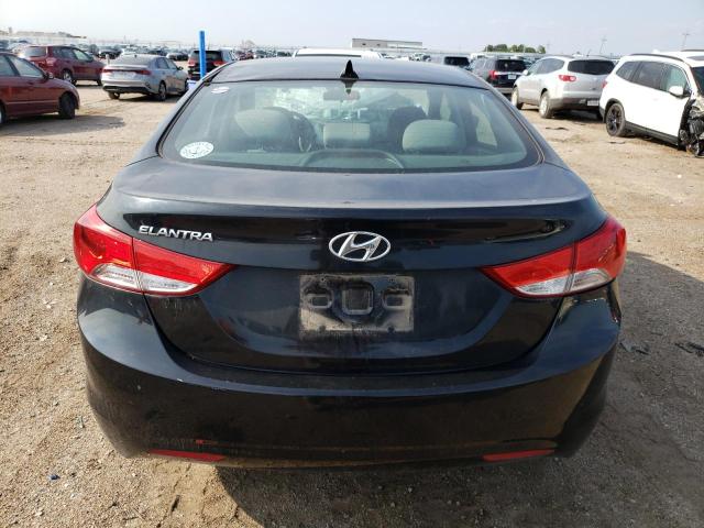 5NPDH4AE0DH229380 - 2013 HYUNDAI ELANTRA GLS BLACK photo 6