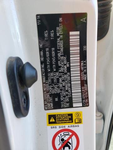 5TDJKRFH8FS108758 - 2015 TOYOTA HIGHLANDER XLE Ağ foto 13