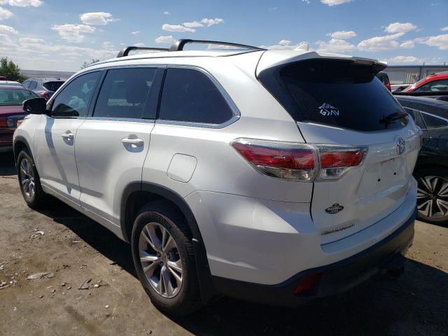 5TDJKRFH8FS108758 - 2015 TOYOTA HIGHLANDER XLE Ağ foto 2