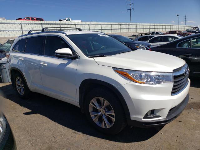 5TDJKRFH8FS108758 - 2015 TOYOTA HIGHLANDER XLE Ağ foto 4