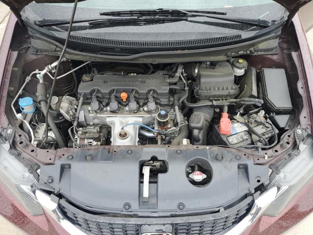2HGFB2F91FH549878 - 2015 HONDA CIVIC EXL BURGUNDY photo 11