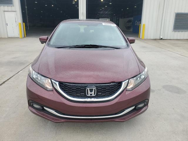 2HGFB2F91FH549878 - 2015 HONDA CIVIC EXL BURGUNDY photo 5