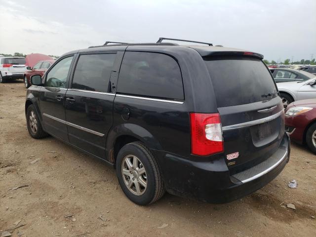 2C4RC1CG0CR124261 - 2012 CHRYSLER TOWN & COU TOURING L BLACK photo 2