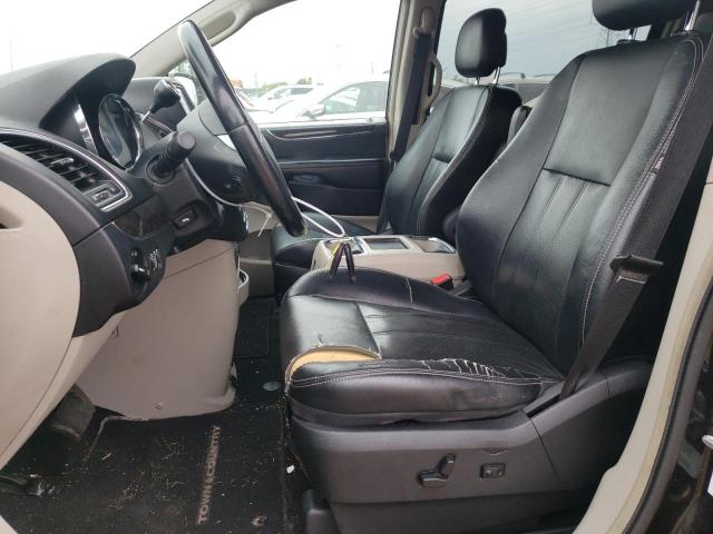 2C4RC1CG0CR124261 - 2012 CHRYSLER TOWN & COU TOURING L BLACK photo 7