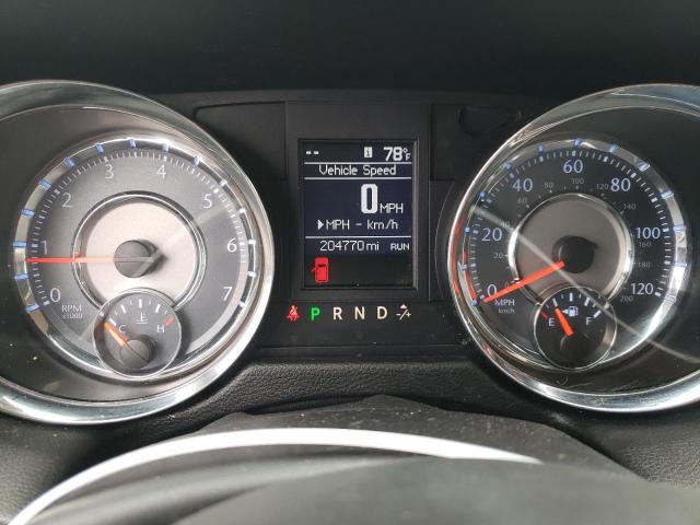 2C4RC1CG0CR124261 - 2012 CHRYSLER TOWN & COU TOURING L BLACK photo 9