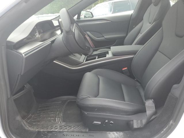5YJSA1E6XPF510361 - 2023 TESLA MODEL S WHITE photo 7