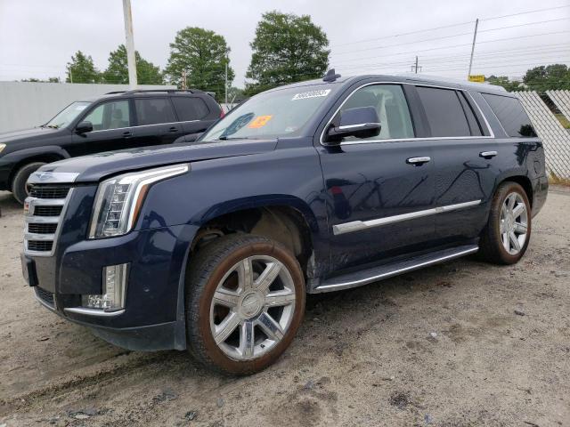 1GYS4CKJ8KR151553 - 2019 CADILLAC ESCALADE PREMIUM LUXURY BLUE photo 1