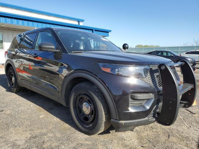 1FM5K8AC6LGA83352 - 2020 FORD EXPLORER POLICE INTERCEPTOR 黑色 照片 4