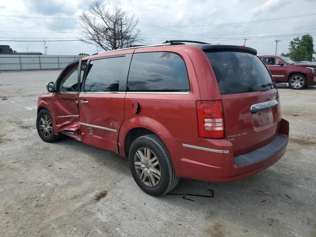 2A4RR6DX4AR126760 - 2010 CHRYSLER TOWN & COU LIMITED RED photo 2