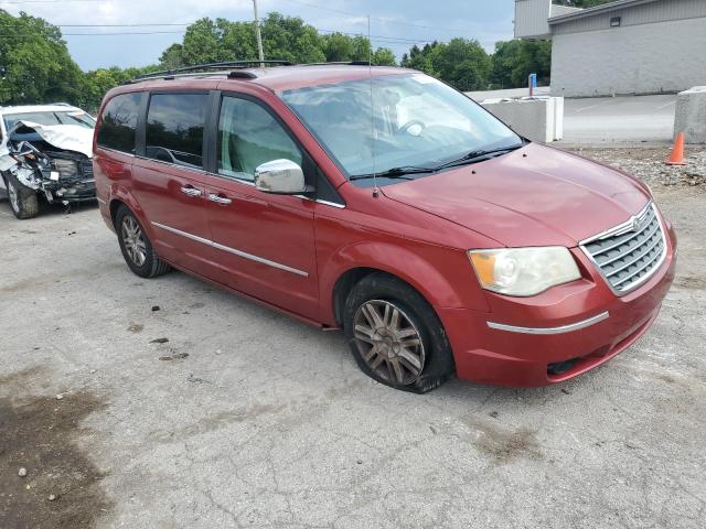 2A4RR6DX4AR126760 - 2010 CHRYSLER TOWN & COU LIMITED RED photo 4