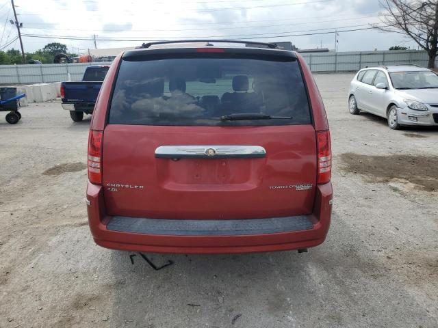 2A4RR6DX4AR126760 - 2010 CHRYSLER TOWN & COU LIMITED RED photo 6