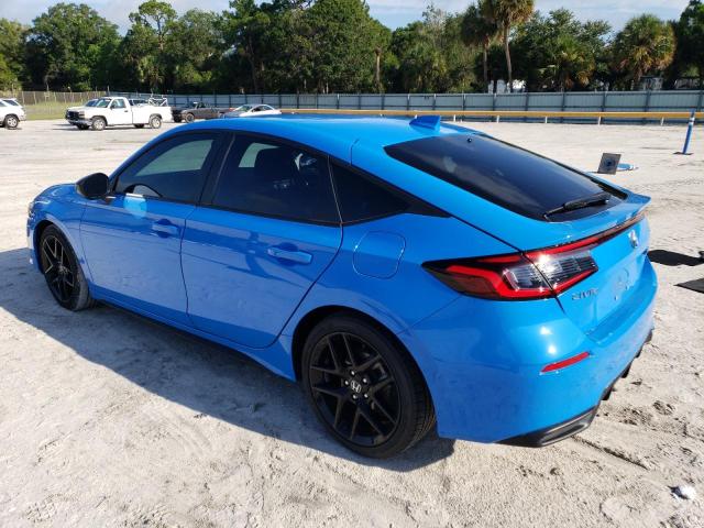 19XFL2H89NE021113 - 2022 HONDA CIVIC SPORT 蓝色 照片 2