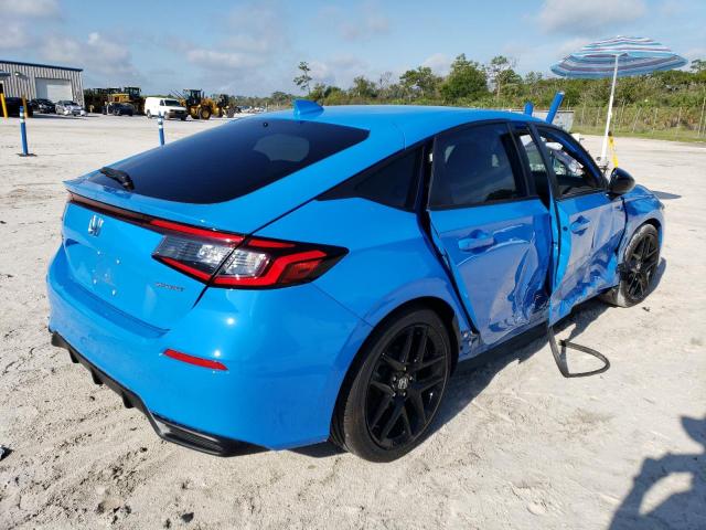 19XFL2H89NE021113 - 2022 HONDA CIVIC SPORT 蓝色 照片 3
