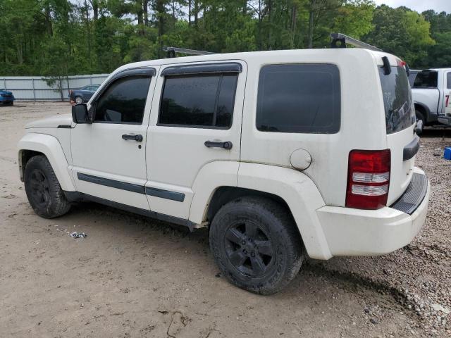 1J4PN2GK4AW101943 - 2010 JEEP LIBERTY SPORT WHITE photo 2