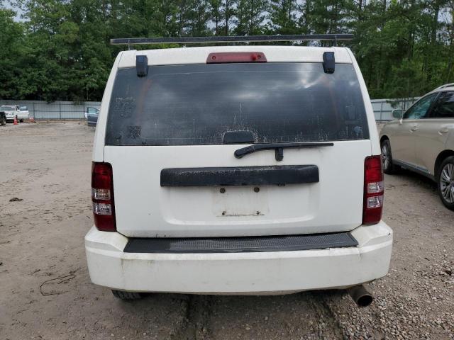 1J4PN2GK4AW101943 - 2010 JEEP LIBERTY SPORT WHITE photo 6