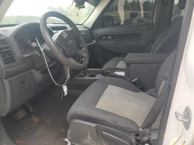 1J4PN2GK4AW101943 - 2010 JEEP LIBERTY SPORT WHITE photo 7