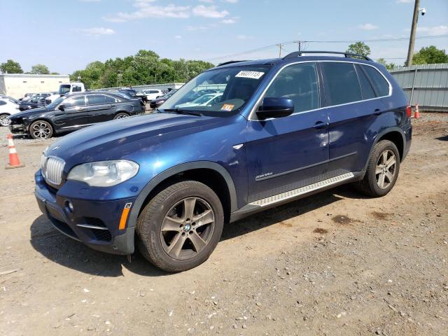 5UXZW0C5XD0B95397 - 2013 BMW X5 XDRIVE35D BLUE photo 1