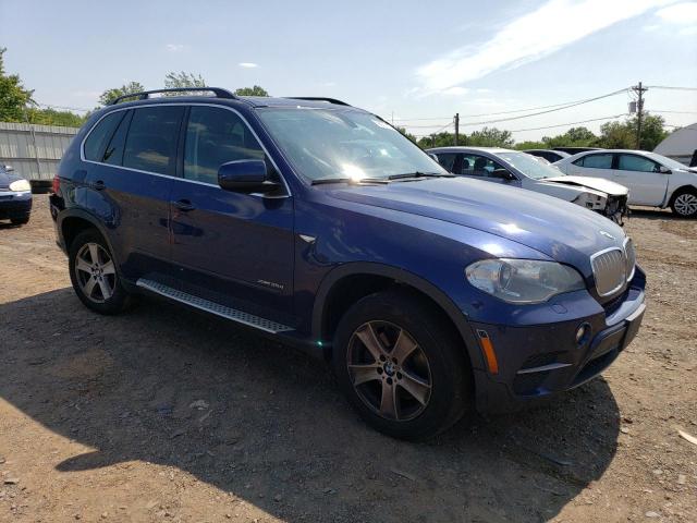 5UXZW0C5XD0B95397 - 2013 BMW X5 XDRIVE35D BLUE photo 4