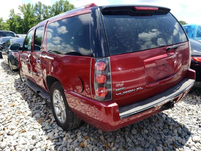 1GKS2MEF8CR232616 - 2012 GMC YUKON XL DENALI RED photo 2