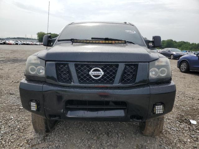 1N6BA0EC6CN303393 - 2012 NISSAN TITAN S BLACK photo 5