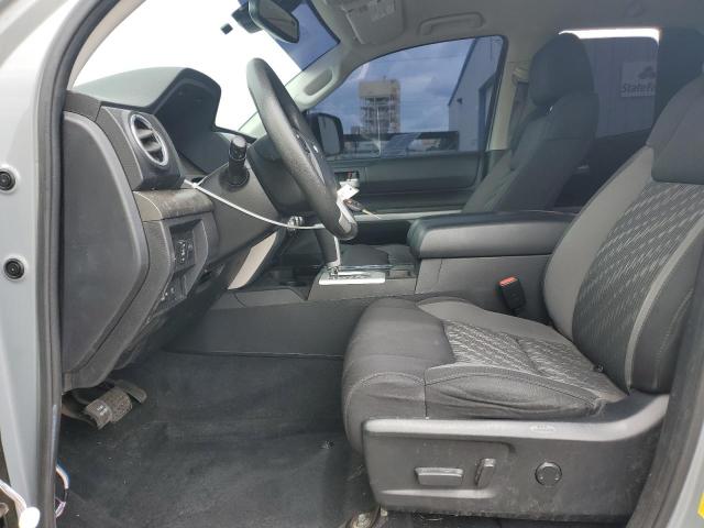 5TFRY5F13LX266072 - 2020 TOYOTA TUNDRA DOUBLE CAB SR/SR5 SILVER photo 7