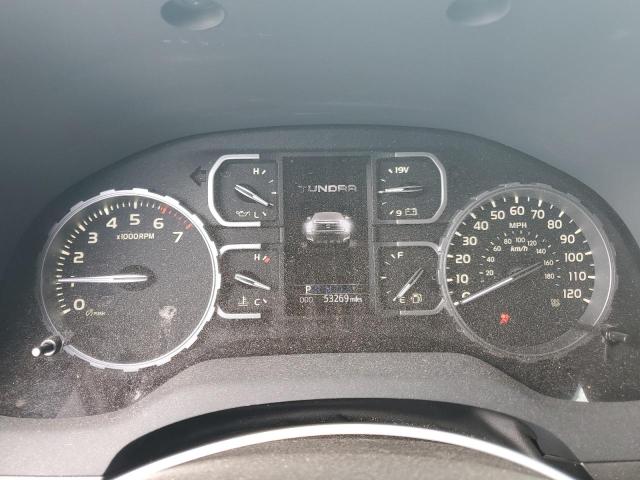 5TFRY5F13LX266072 - 2020 TOYOTA TUNDRA DOUBLE CAB SR/SR5 SILVER photo 9
