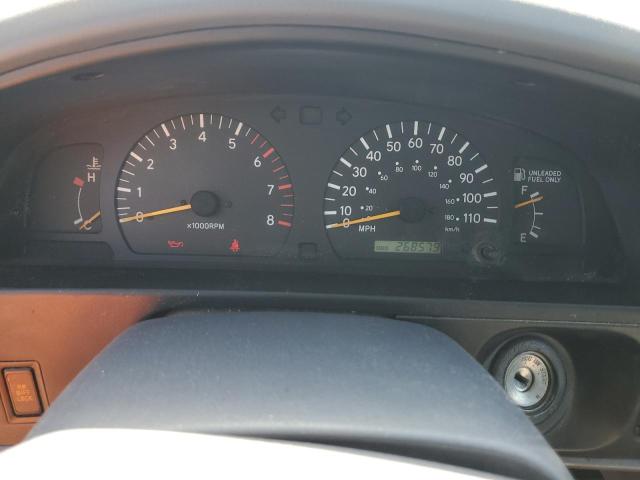 4TASN92N1YZ630412 - 2000 TOYOTA TACOMA XTRACAB PRERUNNER ვერცხლისფერი ფოტო 9