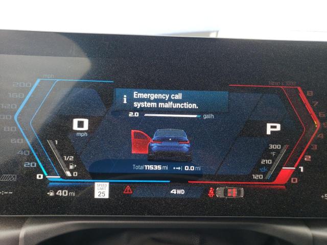 WBS43AY07PFN77840 - 2023 BMW M3 COMPETITION BLUE photo 9