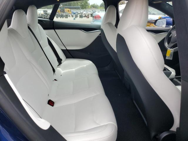 5YJSA1E21LF392093 - 2020 TESLA MODEL S BLUE photo 10