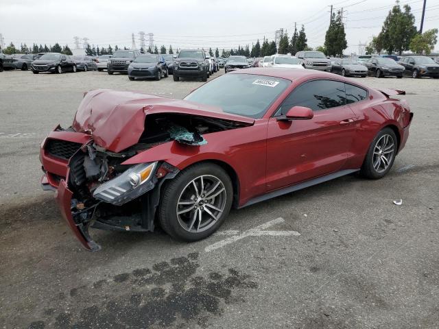 1FA6P8TH1G5265552 - 2016 FORD MUSTANG RED photo 1