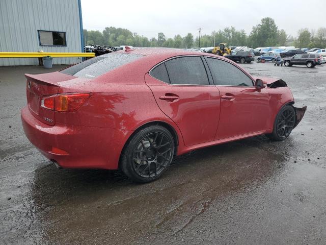 JTHBE5C25A5023524 - 2010 LEXUS IS 350 RED photo 3