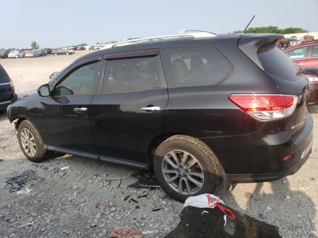 5N1AR2MN0FC625898 - 2015 NISSAN PATHFINDER S BLACK photo 2