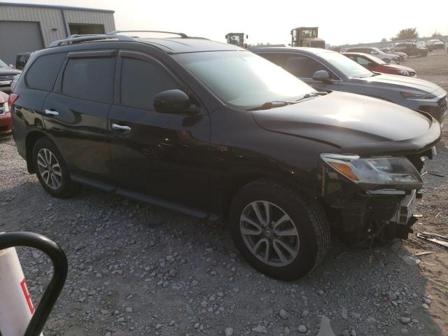 5N1AR2MN0FC625898 - 2015 NISSAN PATHFINDER S BLACK photo 4