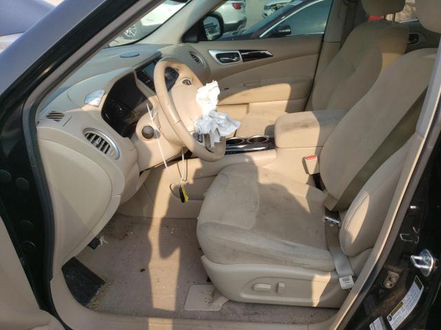 5N1AR2MN0FC625898 - 2015 NISSAN PATHFINDER S BLACK photo 7