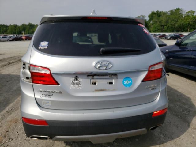 KM8SNDHF4EU056139 - 2014 HYUNDAI SANTA FE GLS GRAY photo 6