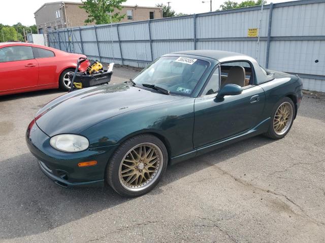 JM1NB3536Y0154034 - 2000 MAZDA MX-5 MIATA BASE GREEN photo 1