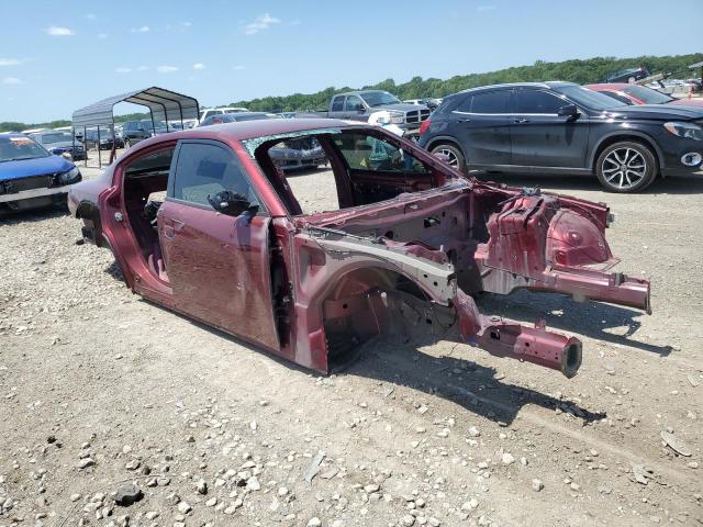 2C3CDXL93LH207247 - 2020 DODGE CHARGER SRT HELLCAT MAROON photo 4