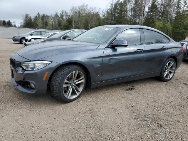 WBA4A7C5XFD413329 - 2015 BMW 428 XI GRAN COUPE GRAY photo 1